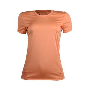 Camiseta Feminina Respirável MH100 Trail Quechua Laranja