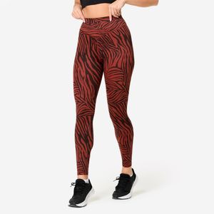 Legging Feminina de Treino Domyos Terracota