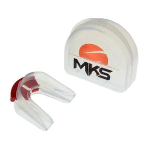 Protetor Bucal Duplo para Luta MKS Combat Sports Transparente