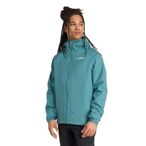 Jaqueta Masculina de Trilha Terrex Multi 2L RAIN RDY Adidas Turquesa