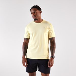 Camiseta Masculina de Corrida Run 500 Dry Kiprun Amarela
