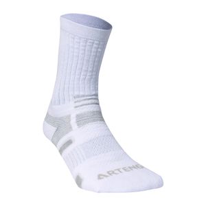 Meia Cano Alto Rs 560 Artengo (kit com 3 Pares) Cinza Branco