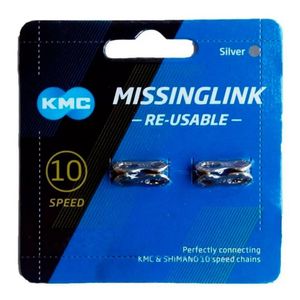 Conector de Corrente de Bicicleta 10 Velocidades KMC (2 unidades)