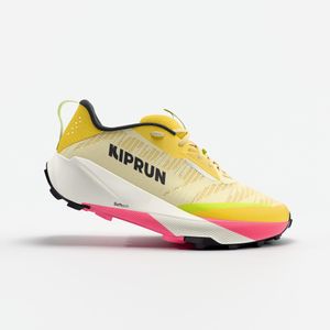 Tênis Masculino de Corrida em Trilha Kipsummit Kiprun Amarelo
